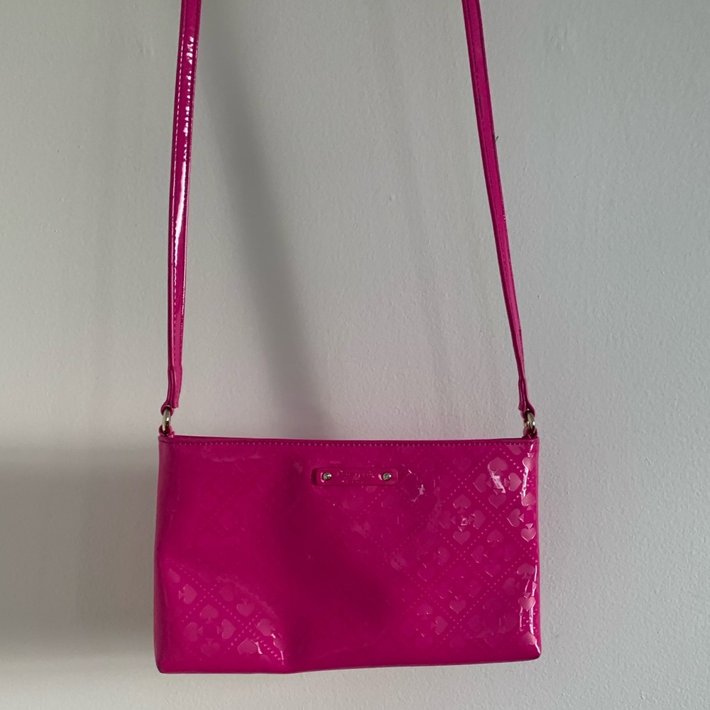 Fuschia Kate Spade Cross Body Bag